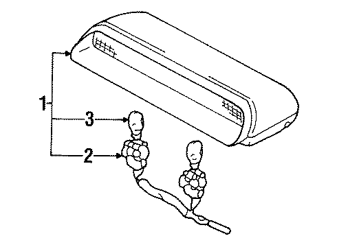 GM 91171272 Socket & Wire
