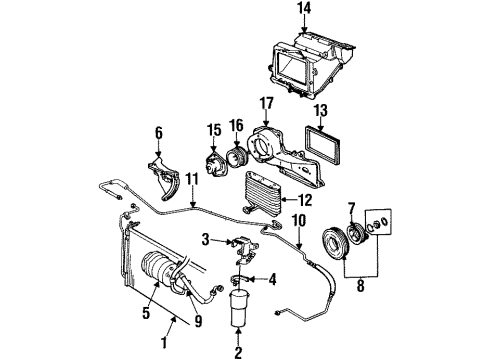 GM 12328618 Compressor