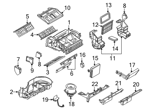 GM 19431990 Heater Hose