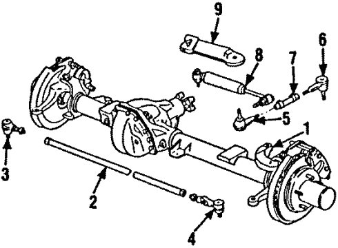 GM 14033879 Power Steering Pump Mount Bracket