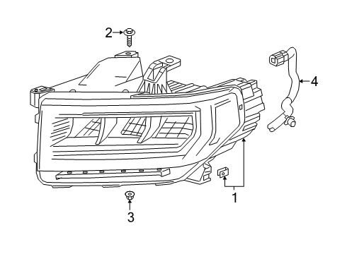 GM 84727392 Wire Harness