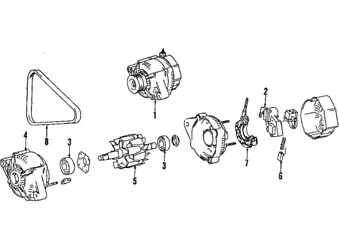 GM 94858097 Bearings
