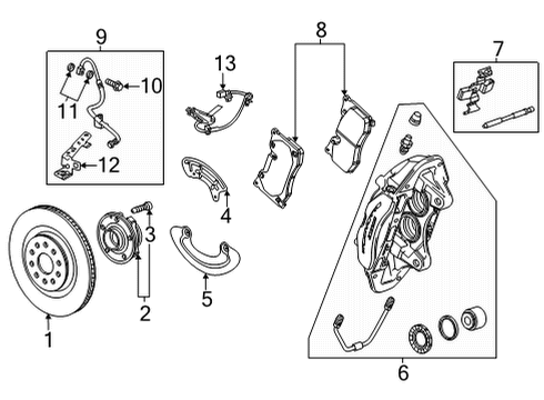 GM 11603875 Hub Assembly Bolt