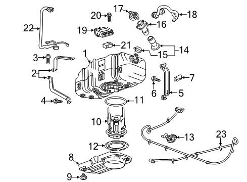 GM 12717296 Injector, Carbon