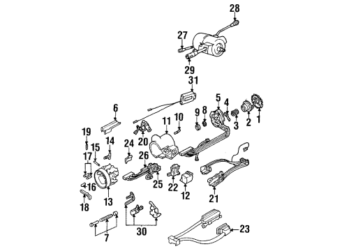 GM 26016879 Interlock Solenoid