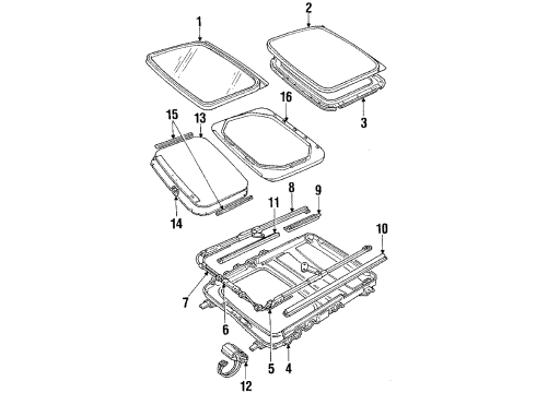 GM 20495002 Support Assembly