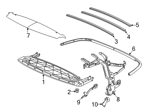 GM 22888323 Cable, Passenger Side