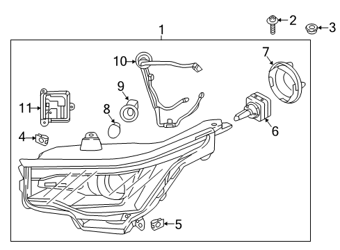 GM 84452178 Wire Harness