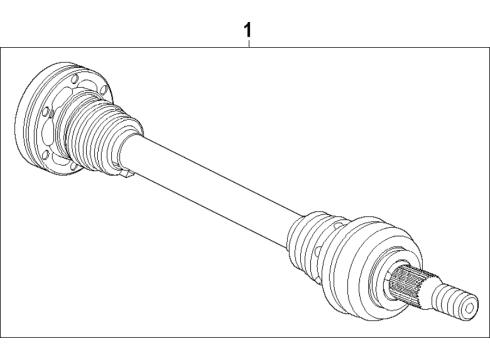 GM 24299321 Axle Seals, Passenger Side