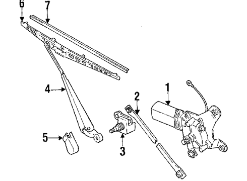 GM 96059600 Arm