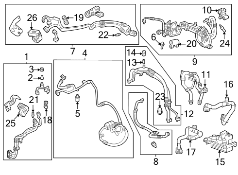 GM 85657208 Discharge Hose