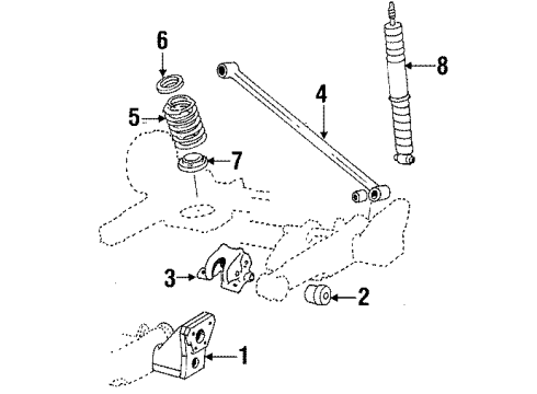 GM 10273801 Axle Assembly, Rear