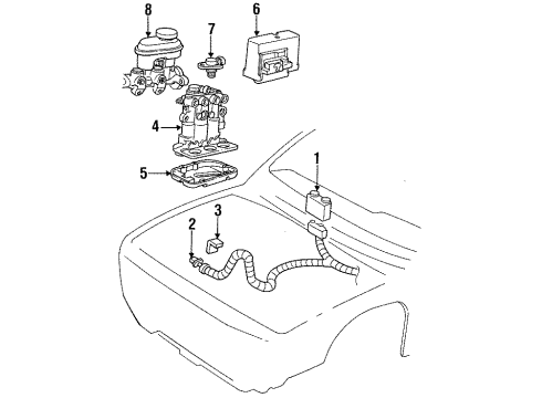 GM 16183424 Control Module