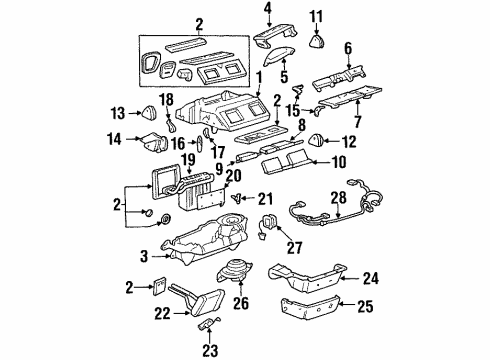 GM 25725864 A/C Hoses