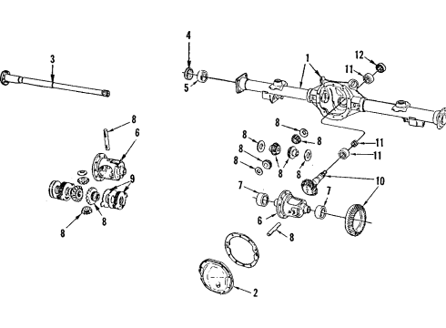 GM 7802242 Center Bearing