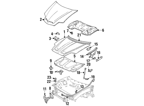 GM 10293456 Lift Cylinder