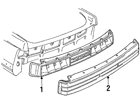 GM 5977094 Tail Lamp Assembly
