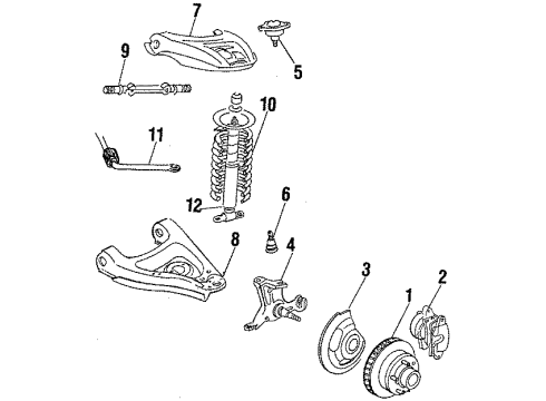 GM 88945170 Shock Absorber