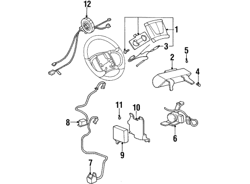 GM 16151569 Front Sensor