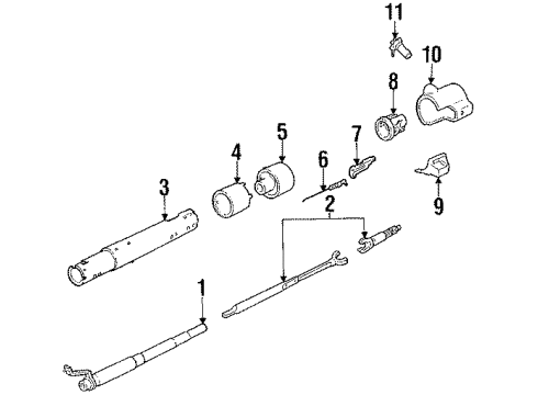 GM 7811333 Worm & Ball