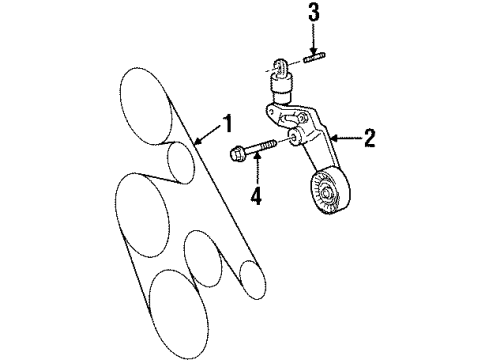 GM 94856910 Serpentine Belt