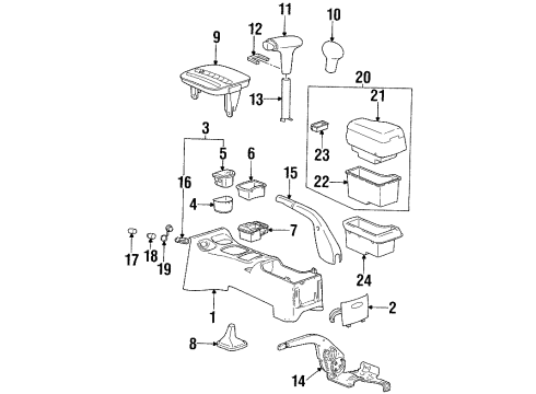 GM 21098750 Mirror Motor, Rear