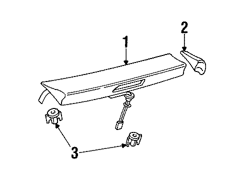 GM 10263877 Extension, Rear Driver Side