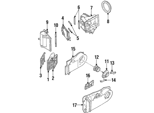 GM 25614063 A/C Hoses