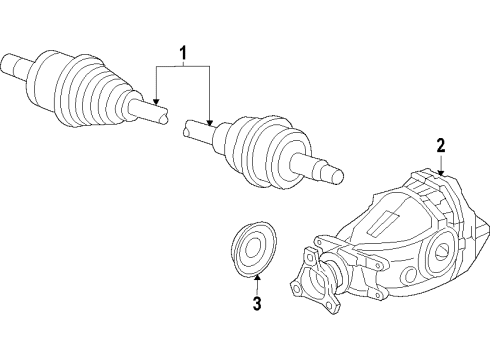 GM 20607929 Outer Panel, Rear Driver Side