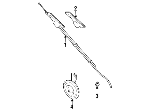 GM 96069275 Horn Relay