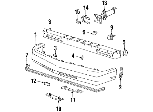 GM 25556239 Rub Strip, Rubber