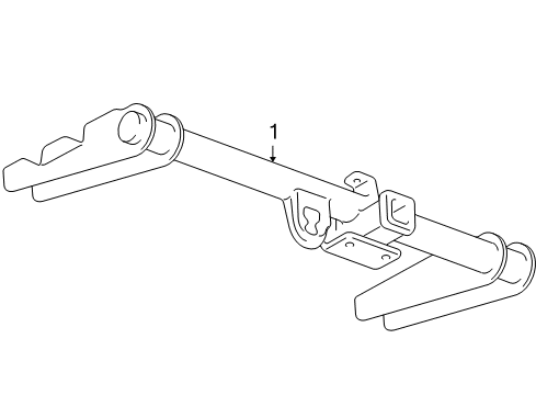GM 19159369 Trailer Hitch