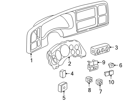 GM 12218136 Lens