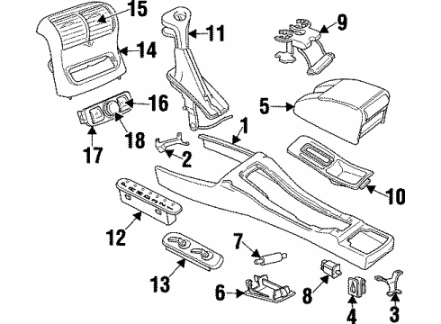 GM 90436646 Trim Plate