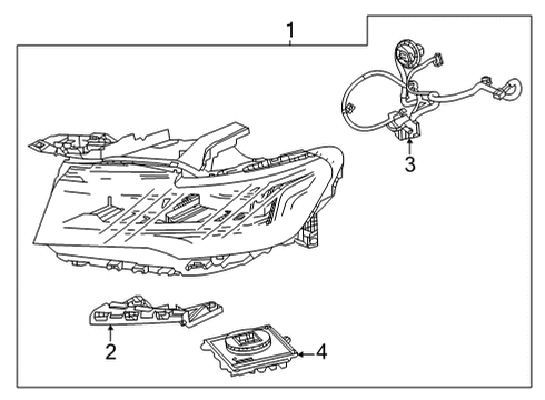 GM 85516639 Composite Assembly, Front