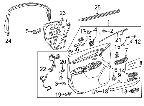 GM 85158899 Switch