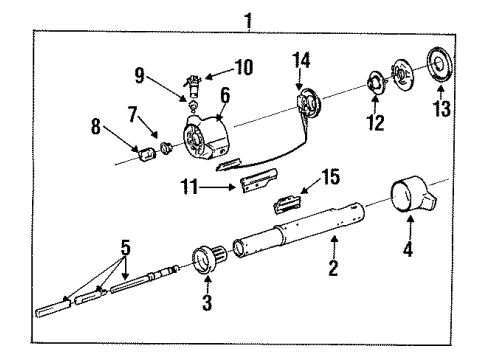 GM 26003397 Steering Column