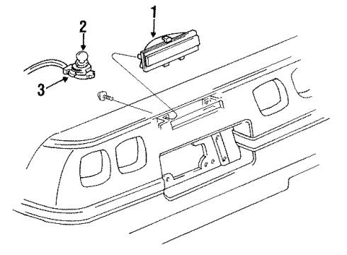 GM 12130377 Socket, Rear
