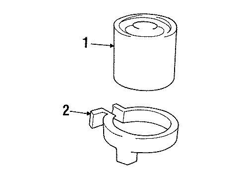GM 12509301 A.I.R. Pump Bracket
