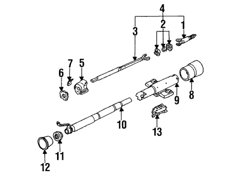 1993 Buick Century Ignition Lock Diagram