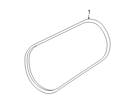 2017 Chevy Malibu Belts & Pulleys Diagram
