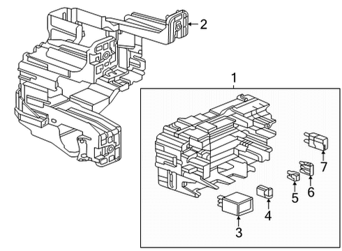 2022 Cadillac CT5 Fuse & Relay Diagram