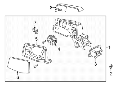 2021 Chevy Silverado 2500 HD Automatic Temperature Controls Diagram