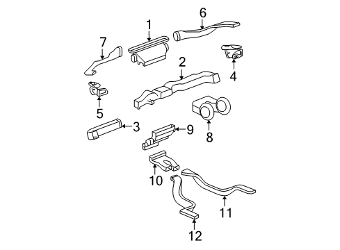 2012 Chevy Malibu Ducts Diagram