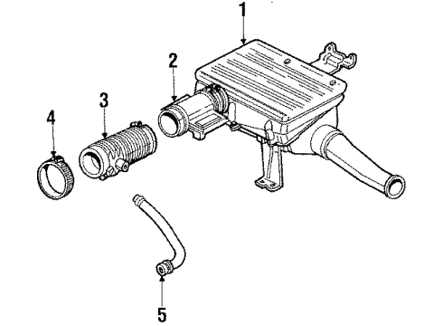 1990 Pontiac Bonneville Air Intake Diagram