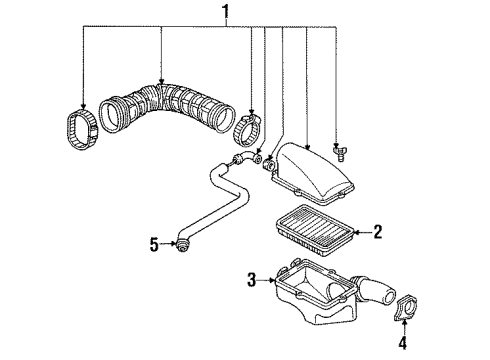 1990 Cadillac Allante Filters Diagram