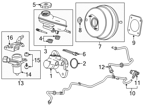 2020 Chevy Camaro Level Sensor Diagram for 23139898
