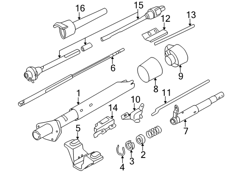 1994 Chevy S10 Ignition Lock Diagram
