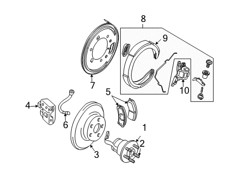 2008 Chevy Corvette Anti-Lock Brakes Diagram