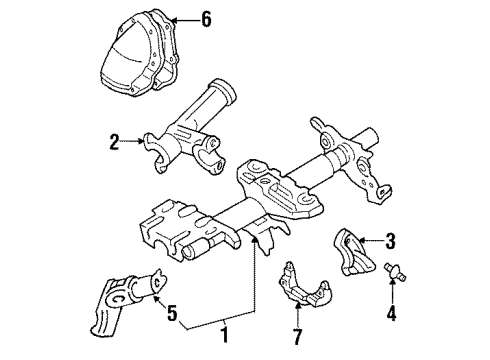 1999 Chevy Prizm Housing & Components Diagram